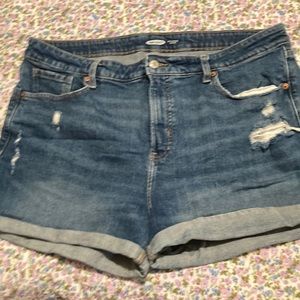 Denim shorts from Old Navy size 18